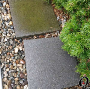 patio stones in vancouver before and after pressure washing