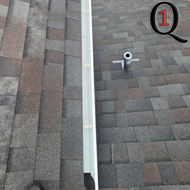 Gutters in Vancouver, BC cleaned and flushed thoroughly