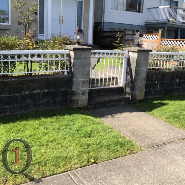 Surrey Retaining Wall surrey retaining wall powerwash